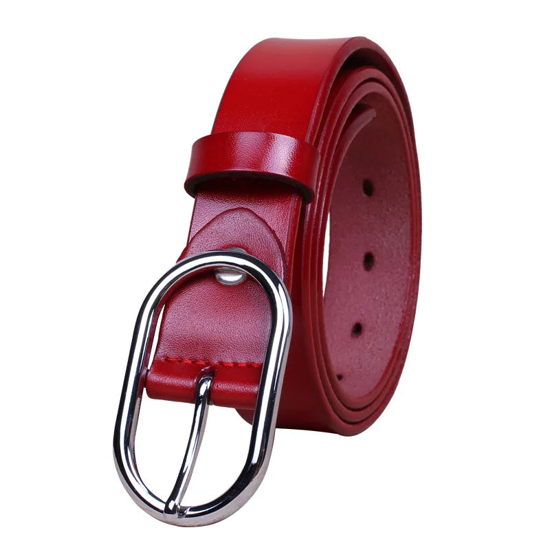 Women Genuine Leather Belt for Female Strap Casual