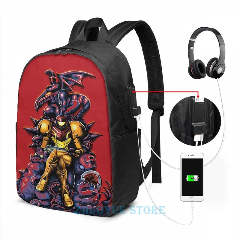 Graphic print Metroid The Huntress' Throne Gaming