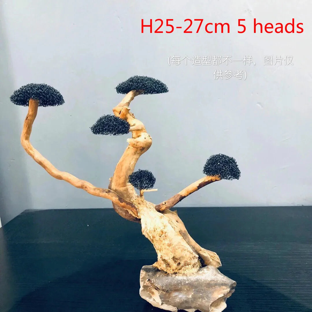 Aquarium Moss Tree Driftwood Fish Tank Landscaping Water