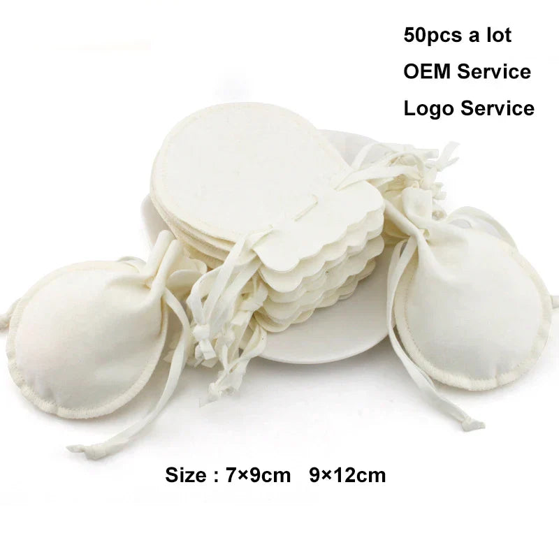 Wedding Bags with Candy Bag Can Custom Logo 50pcs/lot 7×9cm 9×12cm Jewelry Packaging Macarons Drawstring Good Velvet Gift Bags