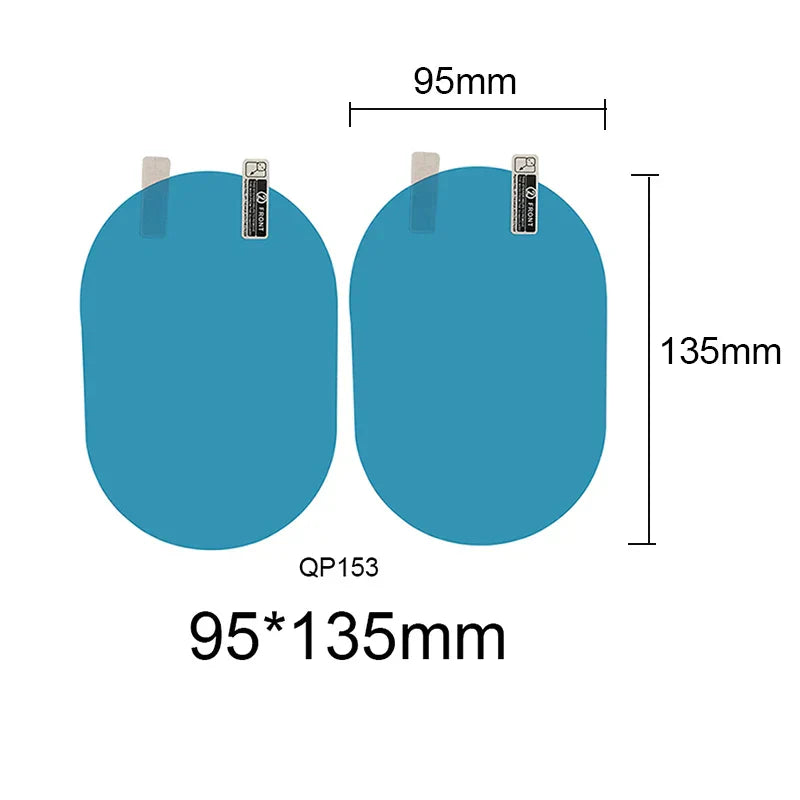 2 Pcs Car Sticker Rainproof Film For Car