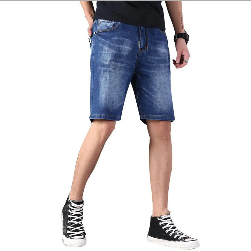 Plus size men's denim shorts plus size 12XL