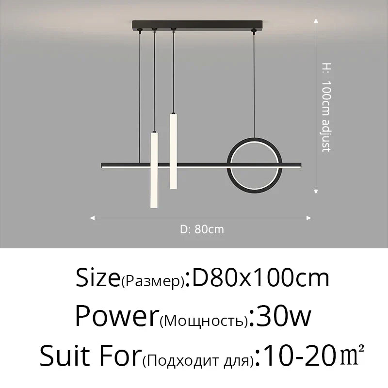 Nordic LED Pendant Lights Dining Table Kitchen Bedroom