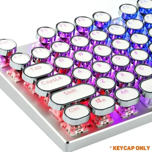Game mechanical keyboard white punk keycap 104 KEYS
