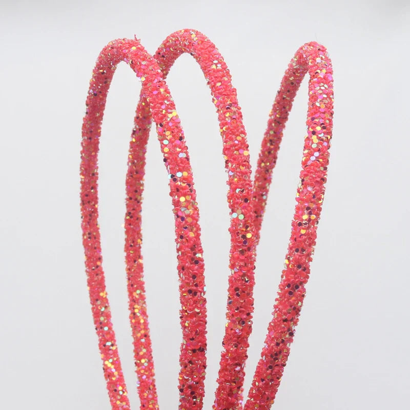 3 Piece New Girls Glitter Hair Accessories Kids