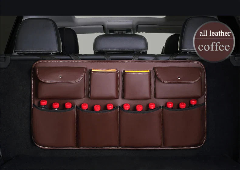 Car Rear Seat Back Storage Bag Multi Hanging
