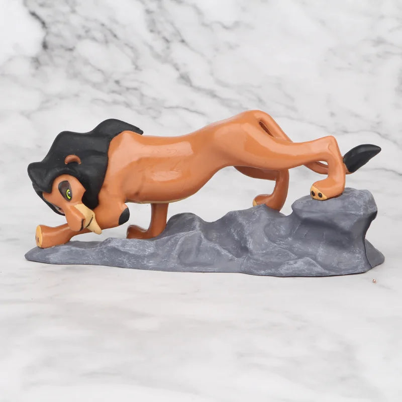 9pcs/set Anime the Lion King Animal PVC Action