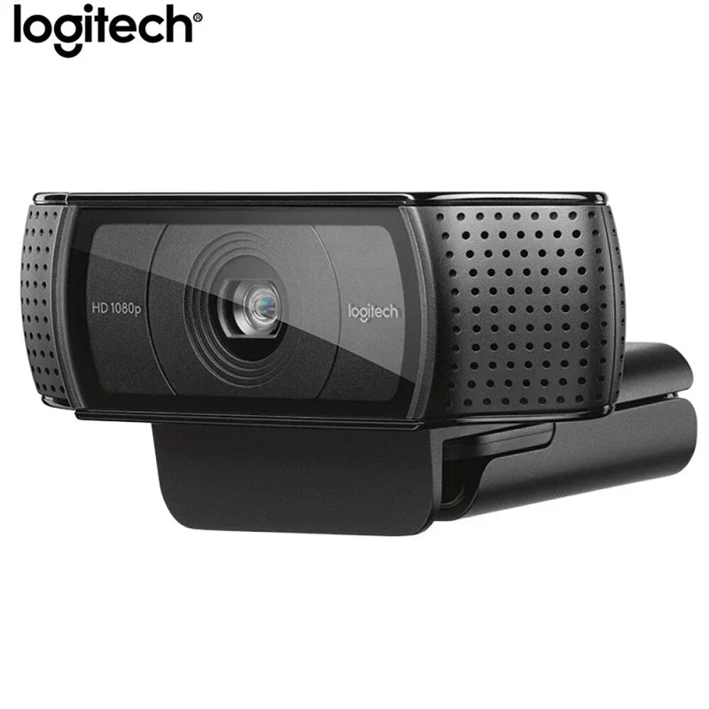 Logitech HD Pro Webcam C920e,Widescreen Video Chat Recording USB Smart 1080p Autofocus Camera Full HD,C920 upgrade version