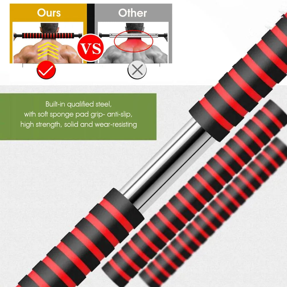 40cm Dumbbell Connecting Rod Gym Excersize Training Equipment
