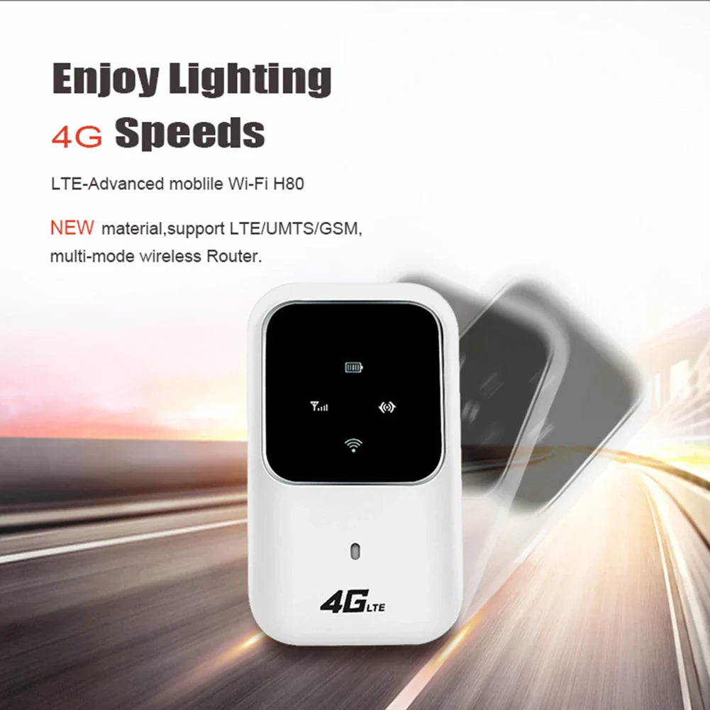 4G Wireless Router LTE Portable Car Mobile Broadband