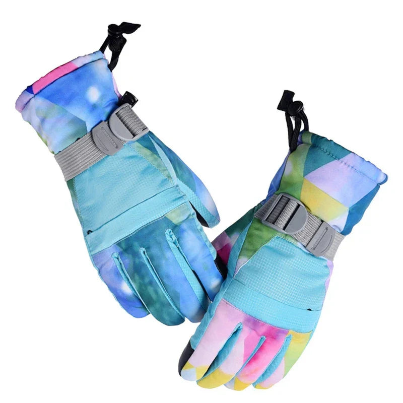 Kids Children Winter Warm Snowboard Touch Screen Ski