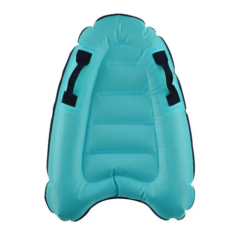 Inflatable Bodyboard Surfboard Ocean Printed Buoy Kickboard Adult