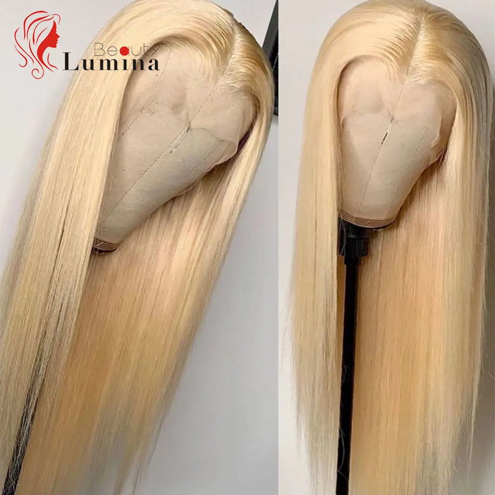 613 Honey Blonde Color 13x4 Lace Front Human