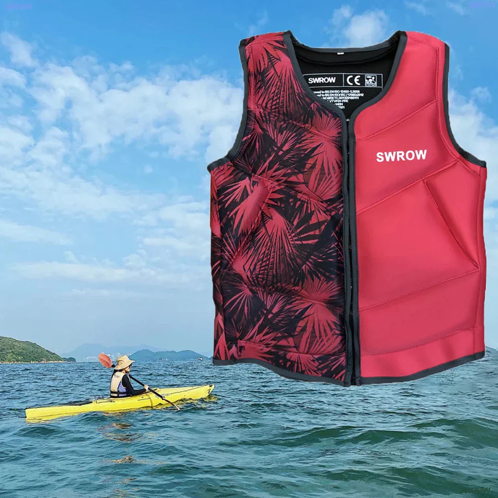 SWROW Life Jacket Fishing Vest Water Sports Kayaking