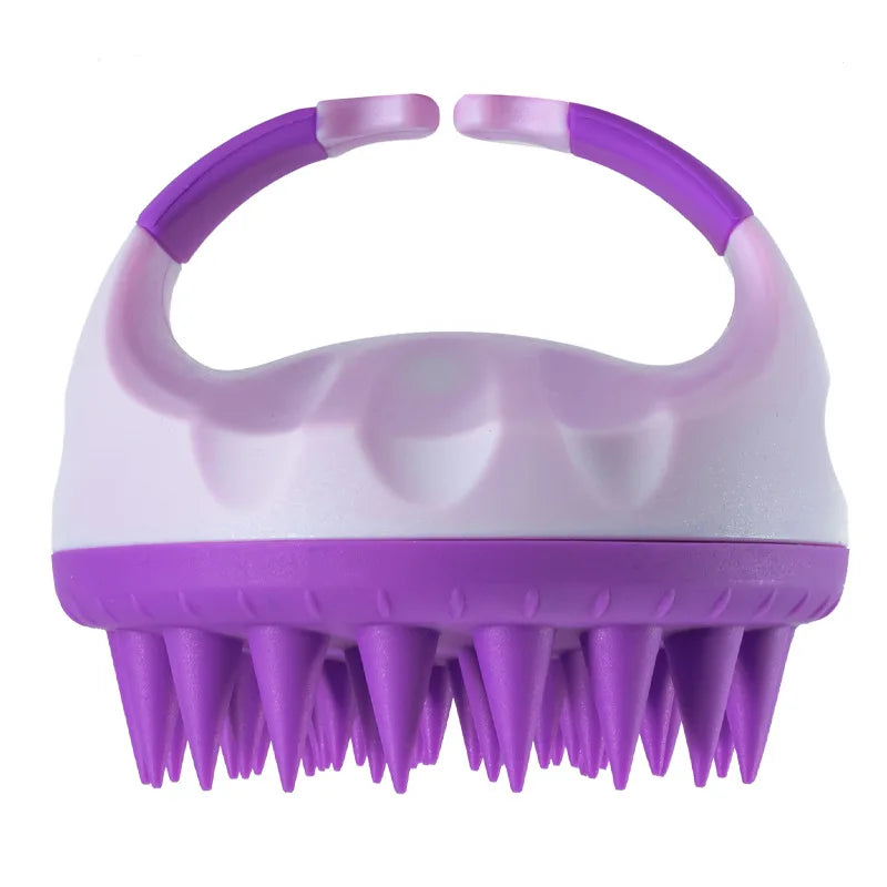 Head Massage Instrument Handheld Round Soft Scalp Massage