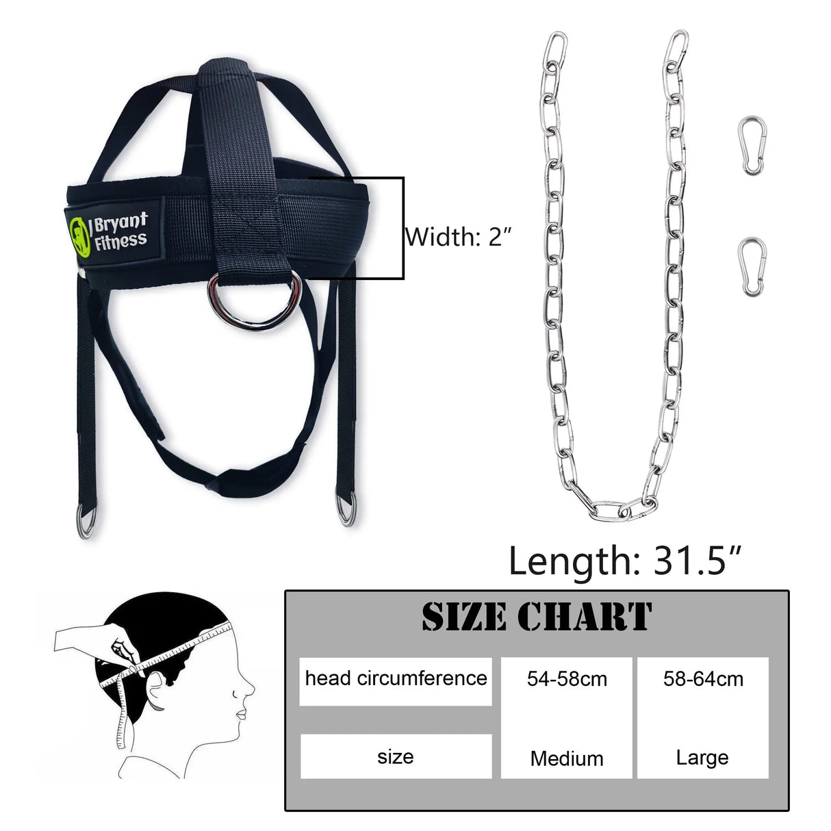 Head Neck Harness for Weight Lifting Training Diverse
