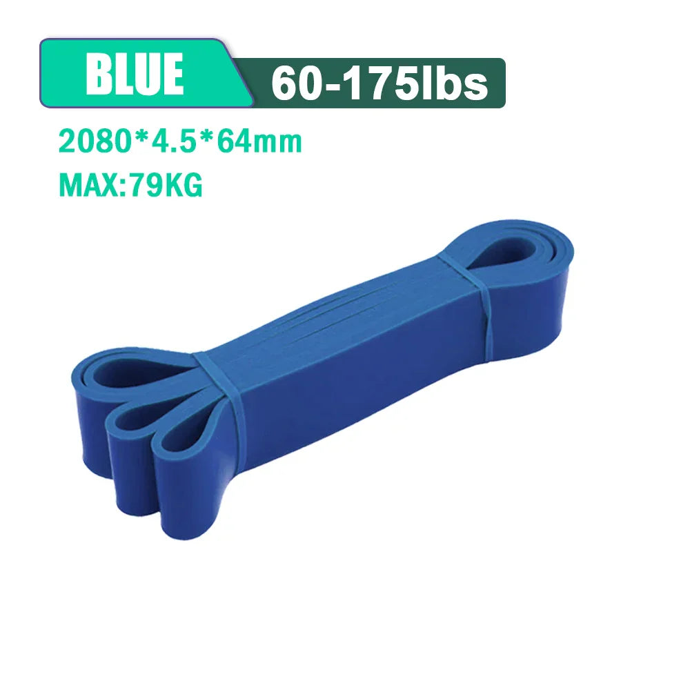 Heavy Duty Latex Resistance Band Set Elastic Exercise