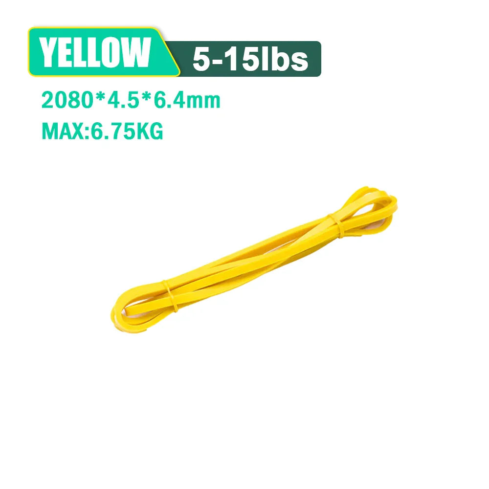 Heavy Duty Latex Resistance Band Set Elastic Exercise