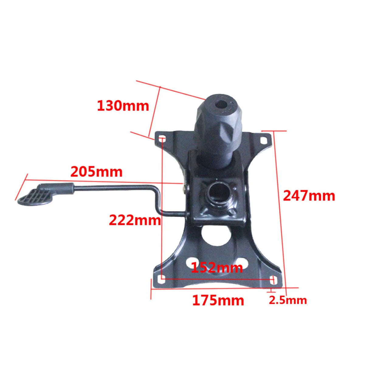 Heavy Duty Replacement Office Chair Tilt Control Mechanism