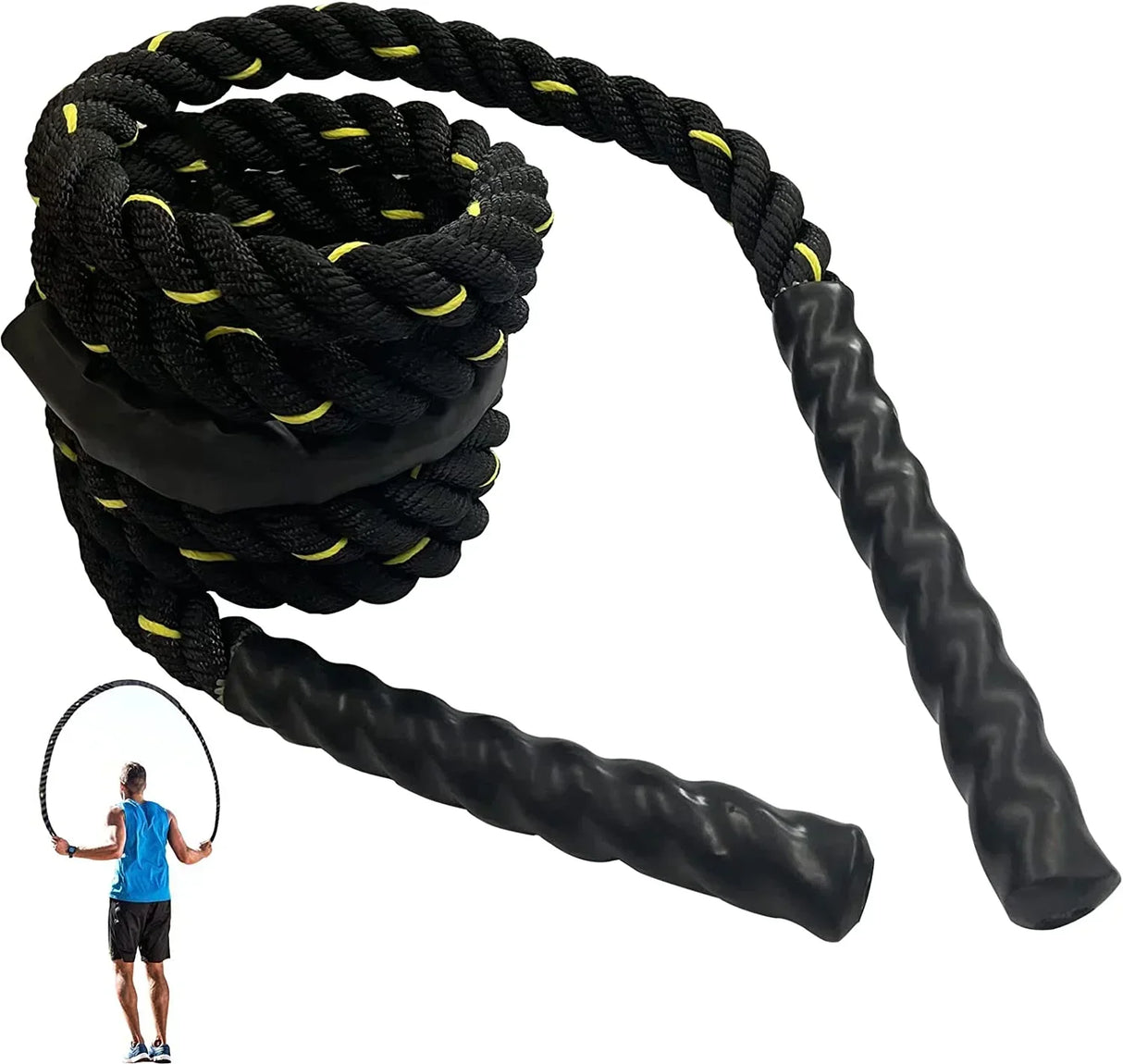 Heavy Jump Rope for Fitness Training Crossfit Battle