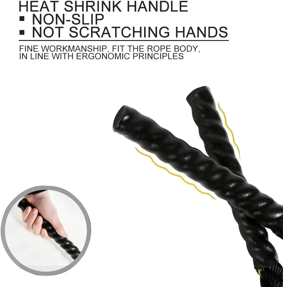 Heavy Jump Rope for Fitness Training Crossfit Battle