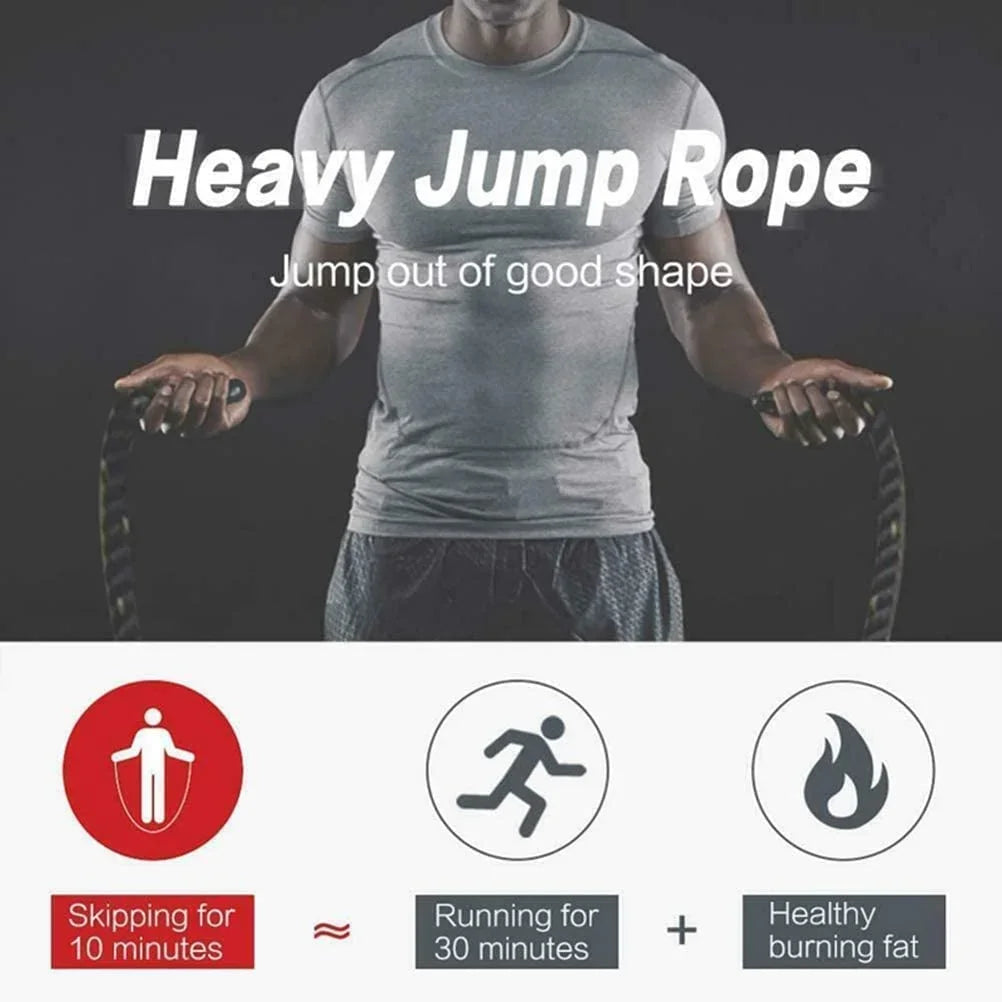 Heavy Jump Rope for Fitness Training Crossfit Battle
