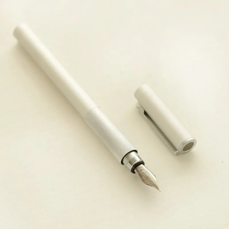Japan original aluminum fountain pen short pocket fountain