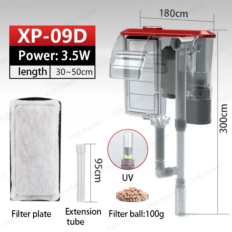 Hang On Up Waterfall Filter Water Pumps Hanging