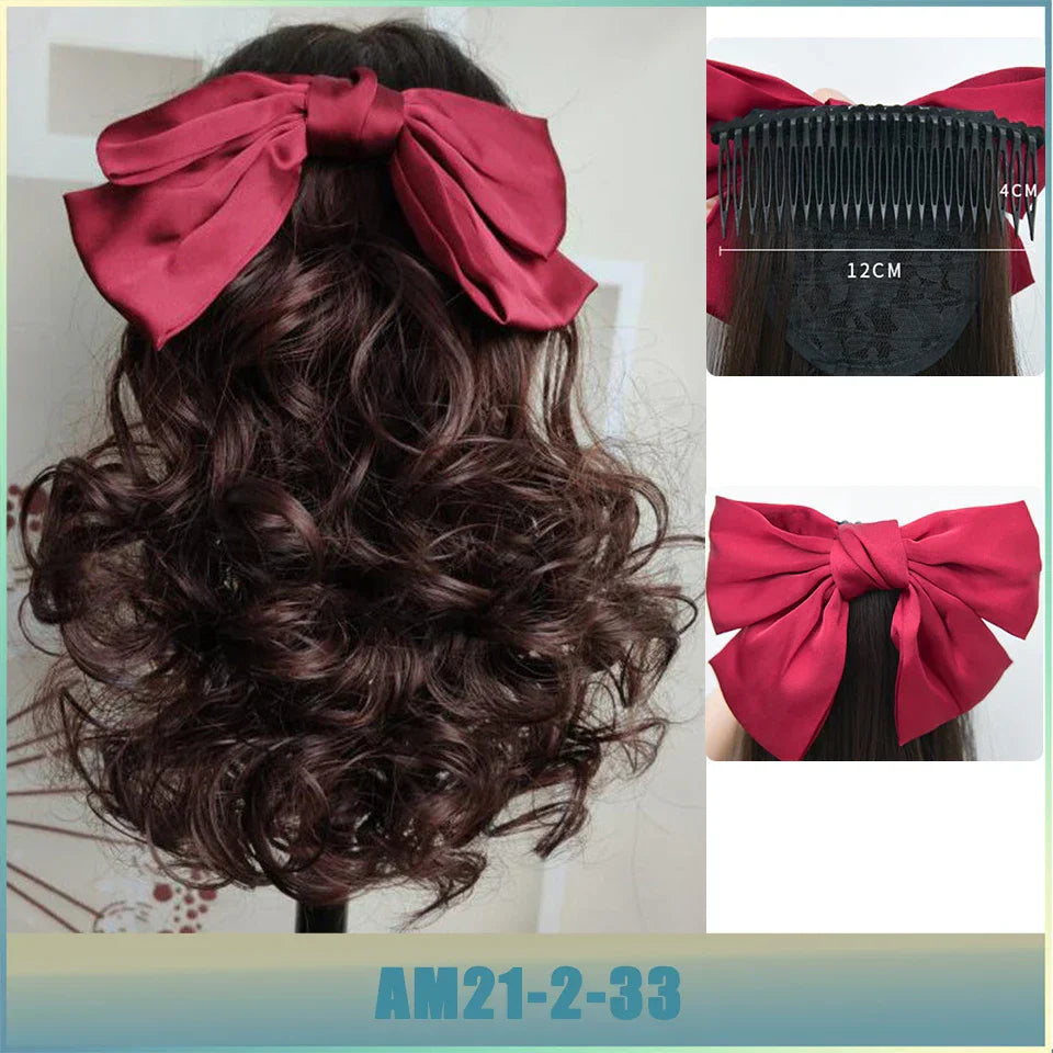 AS Synthetic Retro Ponytail with Comb Europen Princess