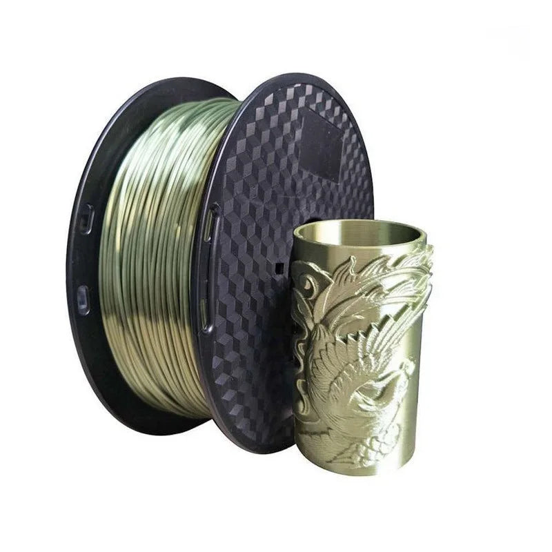 Silk PLA Bronze 1.75mm 3d PLA Printer Filament