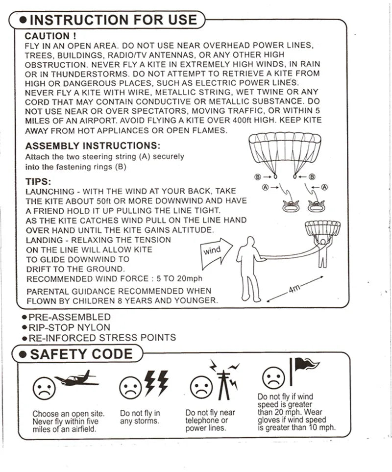 free shipping 2.5m dual Line Stunt power Kite