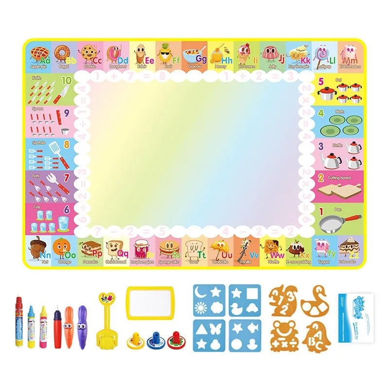Coolplay Magic Water Drawing Mat Coloring Doodle Mat