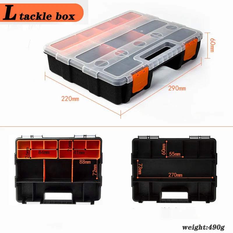 Large Capacity Fishing Tackle Box Fishing Accessories Tool