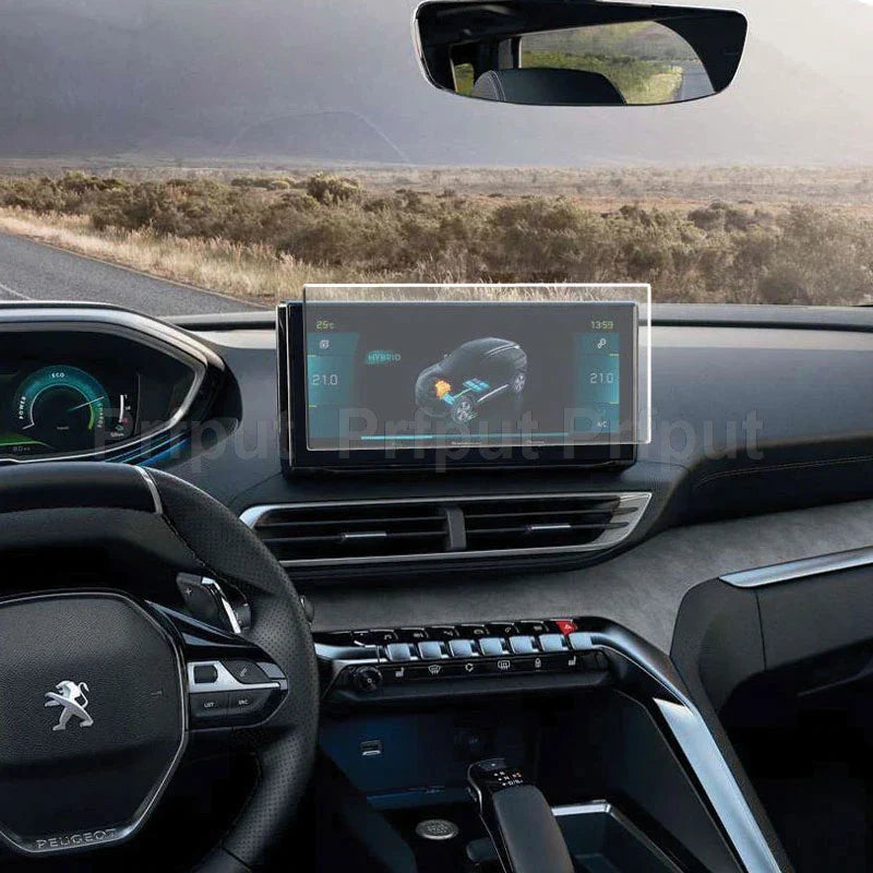 Car Navigtion Tempered Glass LCD Screen Protective Film