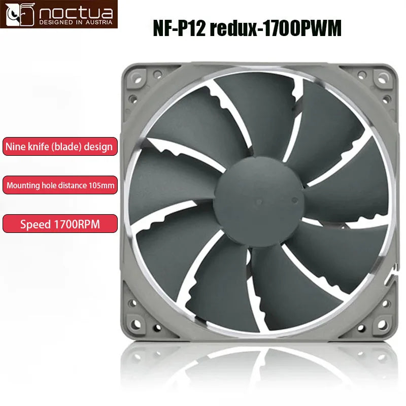 Noctua NF-P12 redux-1700 4PIN PWM 120mm PC Computer