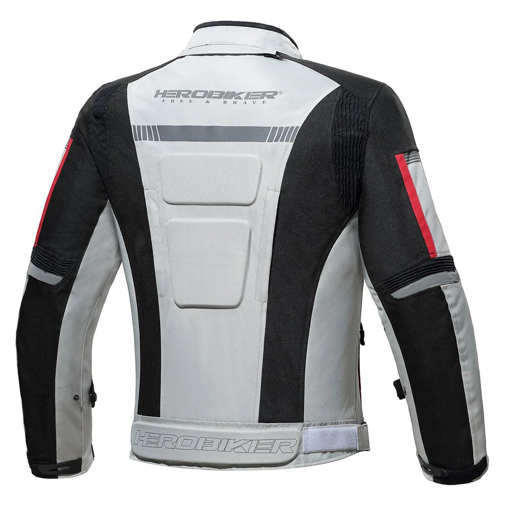HEROBIKER Waterproof Motorcycle Jacket Man Racing jacket Wearable Motorcycle Pants Moto Jacket With EVA Protection