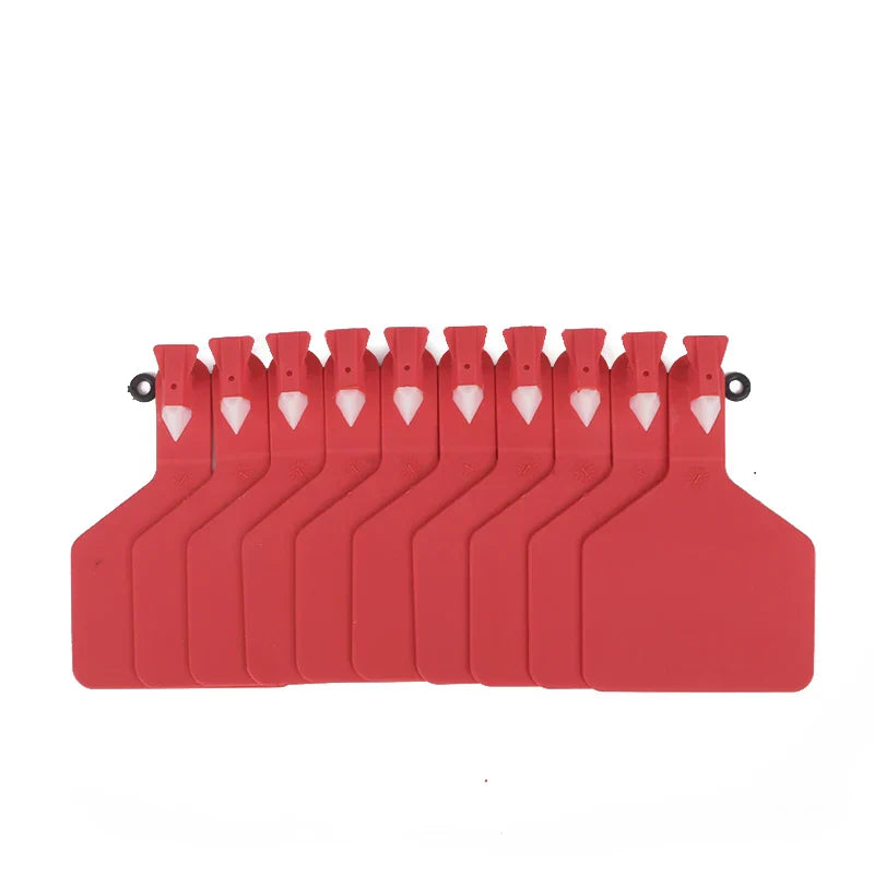 50Pcs TPU Cow Cattle Ear Tag Signs Without