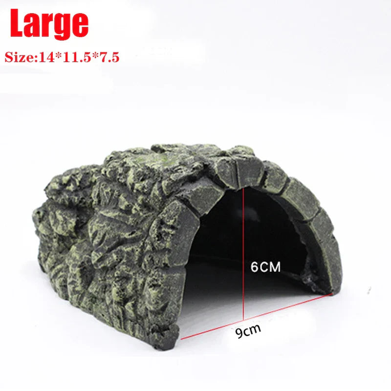 Reptile Hiding Cave Lizard Snake Turtle Hide Rest