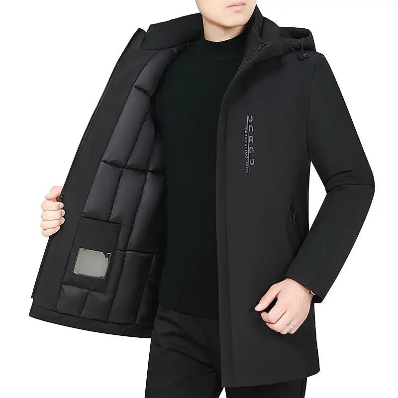 Winter Parka Men 2022 New Casual Thicken Cotton