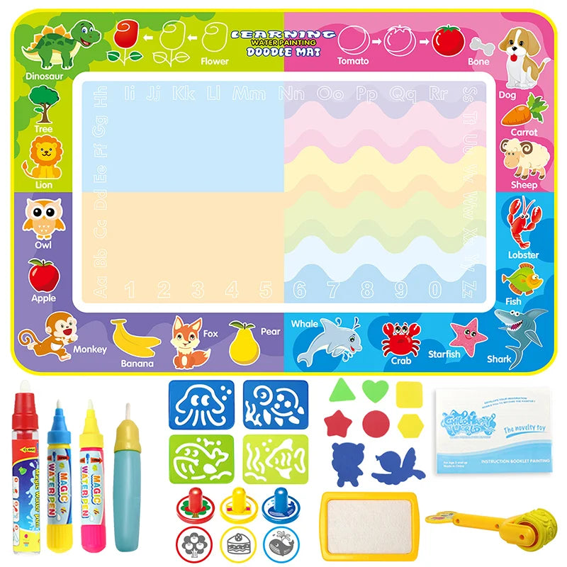 Coolplay Magic Water Drawing Mat Coloring Doodle Mat