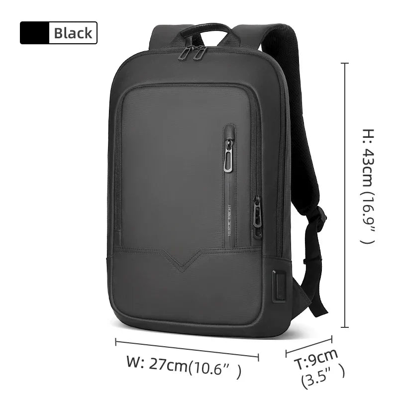 Heroic Knight Backpack Men Business Slim Work Waterproof