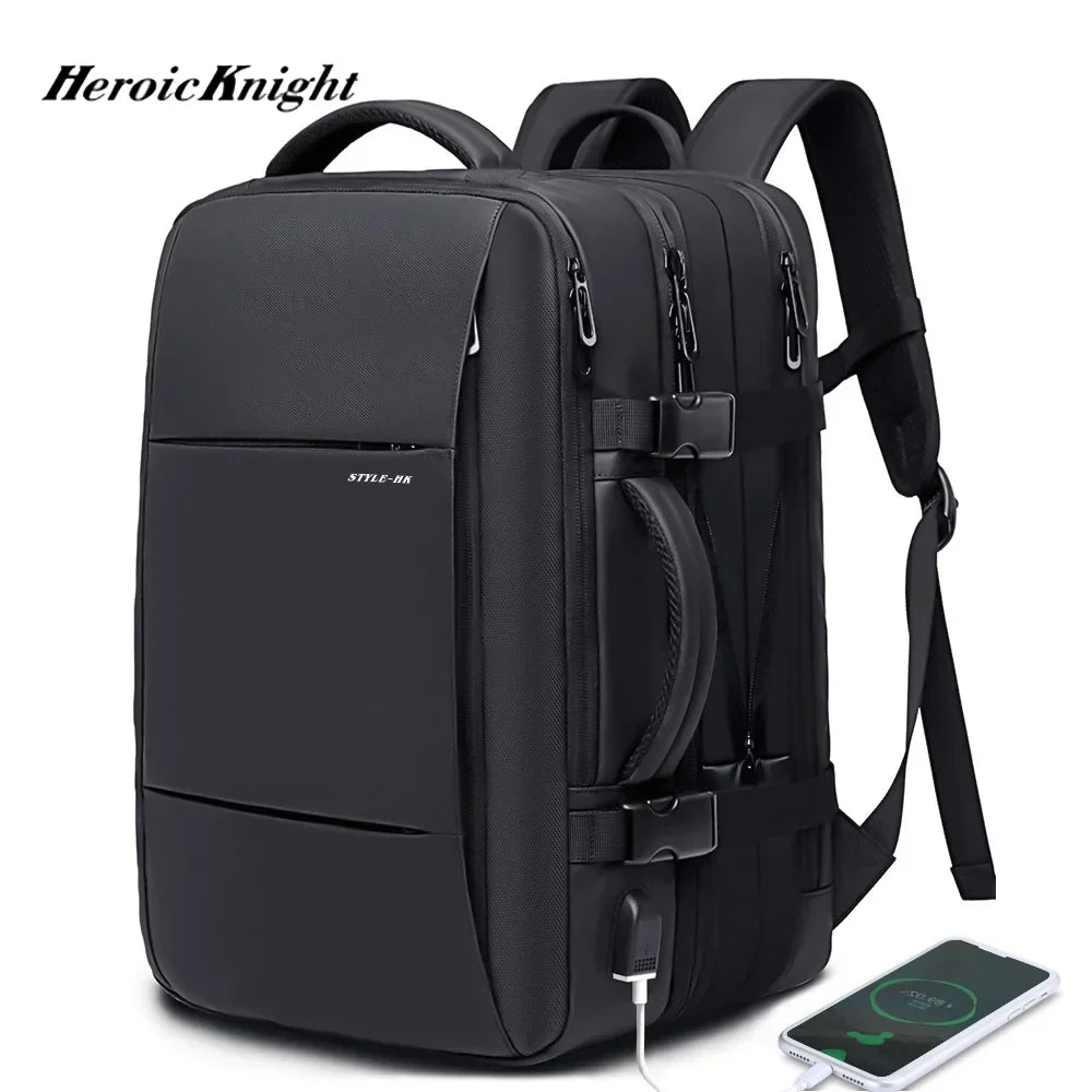 Heroic Knight Travel Backpack Men Business Backpack School