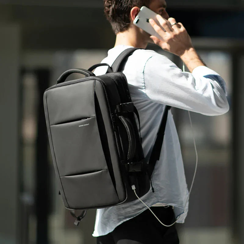 Heroic Knight Travel Backpack Men Business Backpack School