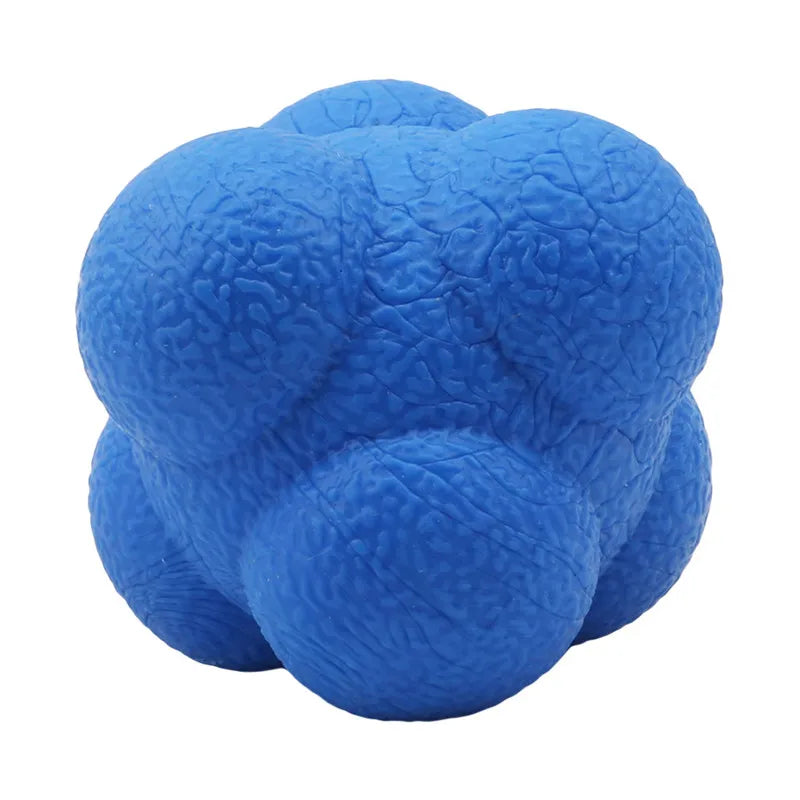 Hexagon Reaction Ball Silicone Agility Coordination Reflex Exercise