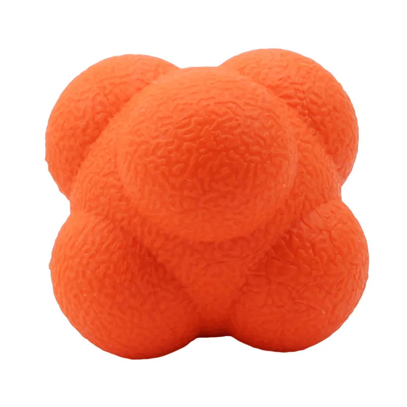 Hexagon Reaction Ball Silicone Agility Coordination Reflex Exercise