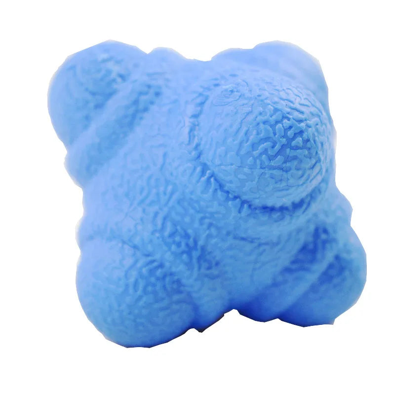 Hexagon Reaction Ball Silicone Agility Coordination Reflex Exercise