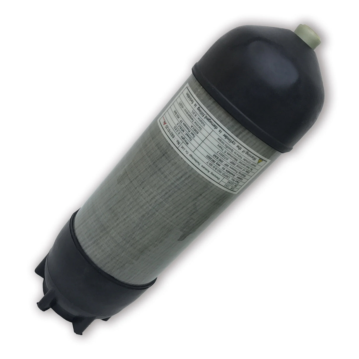 Acecare 3L/6.8L/9L HPA Carbon Fiber Cylinder 300bar/4500psi/30mpa with
