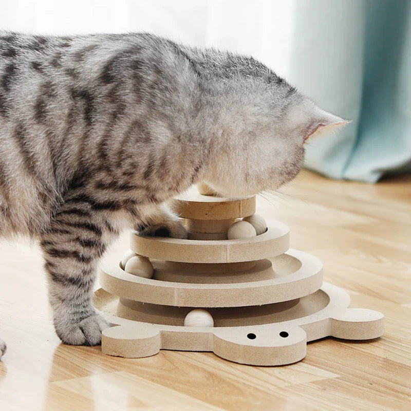 Sisal Cat Scratcher Board Mat Durable Ball Toys