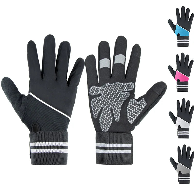 Gym Gloves Full Finger Weight Lifting Gloves With