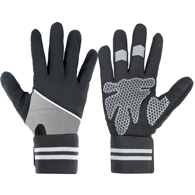 Gym Gloves Full Finger Weight Lifting Gloves With